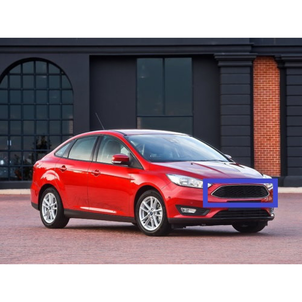 Решітка радіатора Форд Фокус 3 - Ford Focus 3 - 2014-