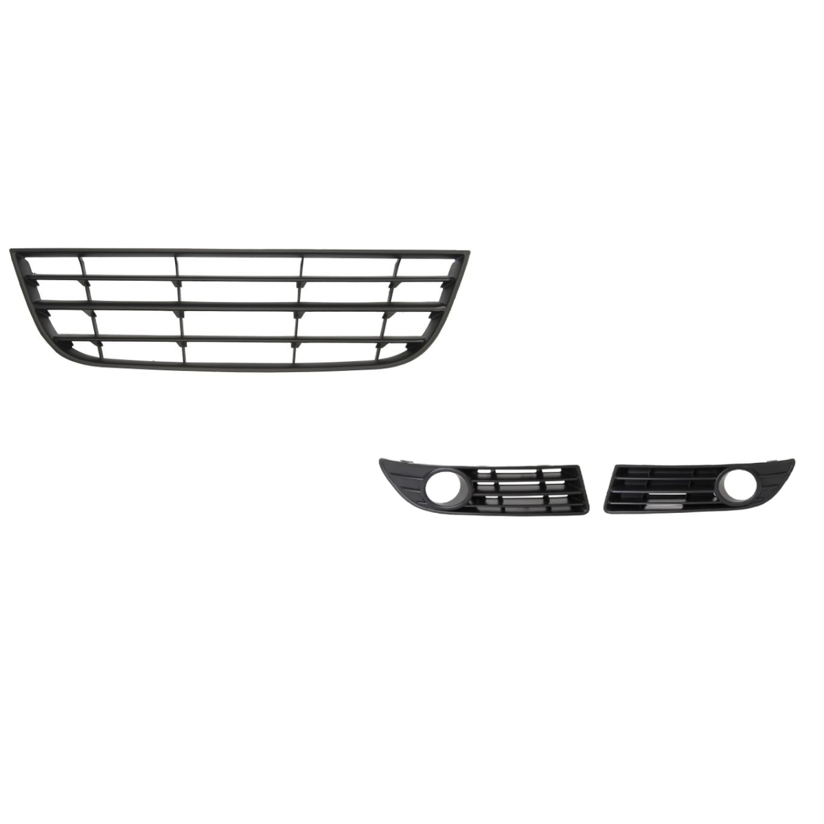 Решітка бампера Фольксваген Поло - Volkswagen Polo 2005-2009 (комплект)