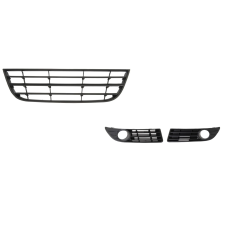 Решітка бампера Фольксваген Поло - Volkswagen Polo 2005-2009 (комплект)