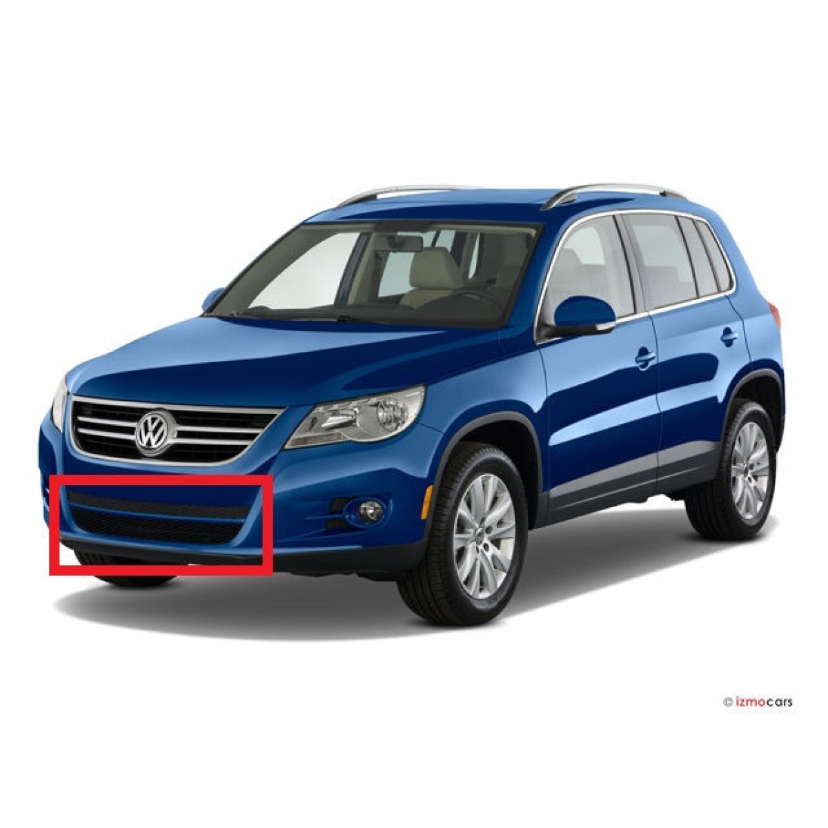 Решітка бампера Фольксваген Тигуан - Volkswagen Tiguan 2011-2016