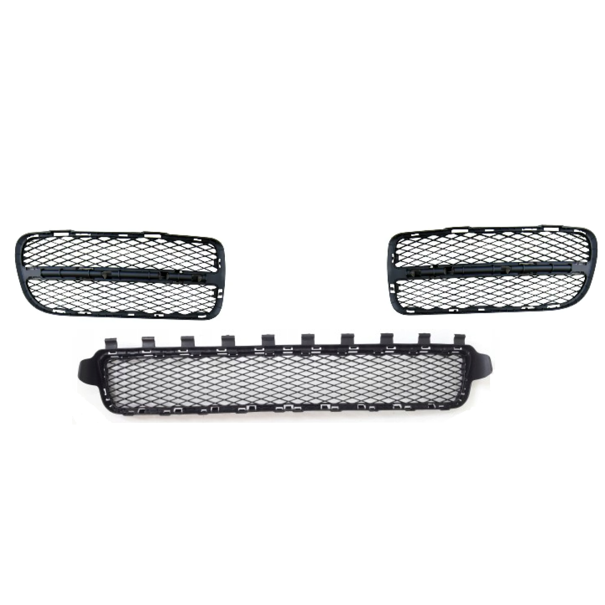 Решітка бампера Фольксваген Туарег - Volkswagen Touareg 2002-2006 (комплект)