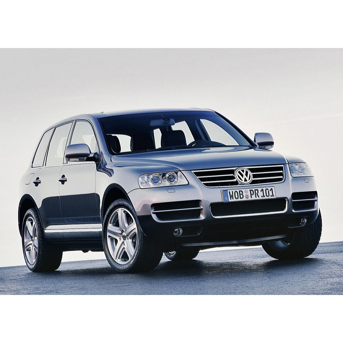 Решітка бампера Фольксваген Туарег - Volkswagen Touareg 2002-2006 (комплект)