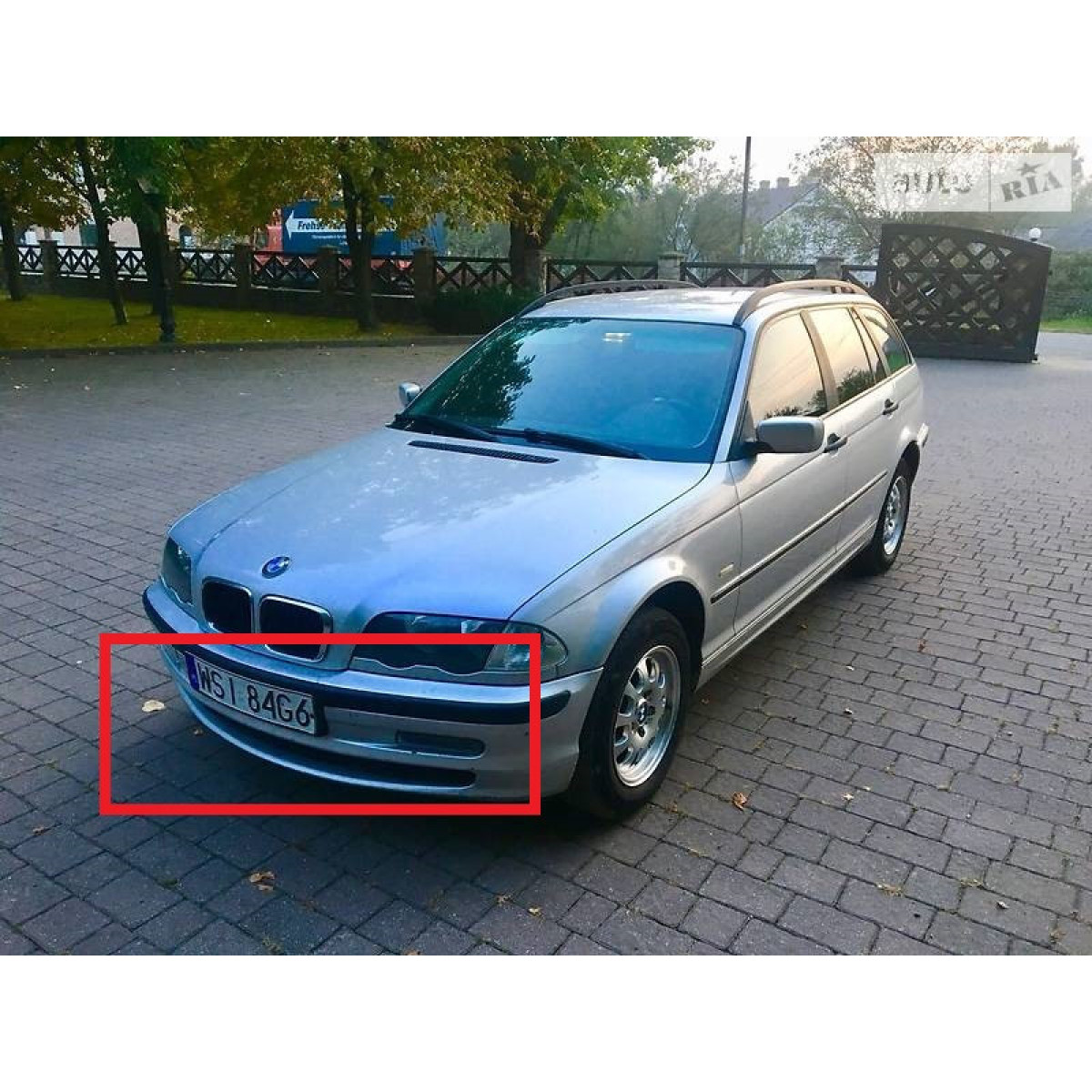 Решітка бампера БМВ 3 Е46 - BMW 3 E46 - 1998-2001(комплект)