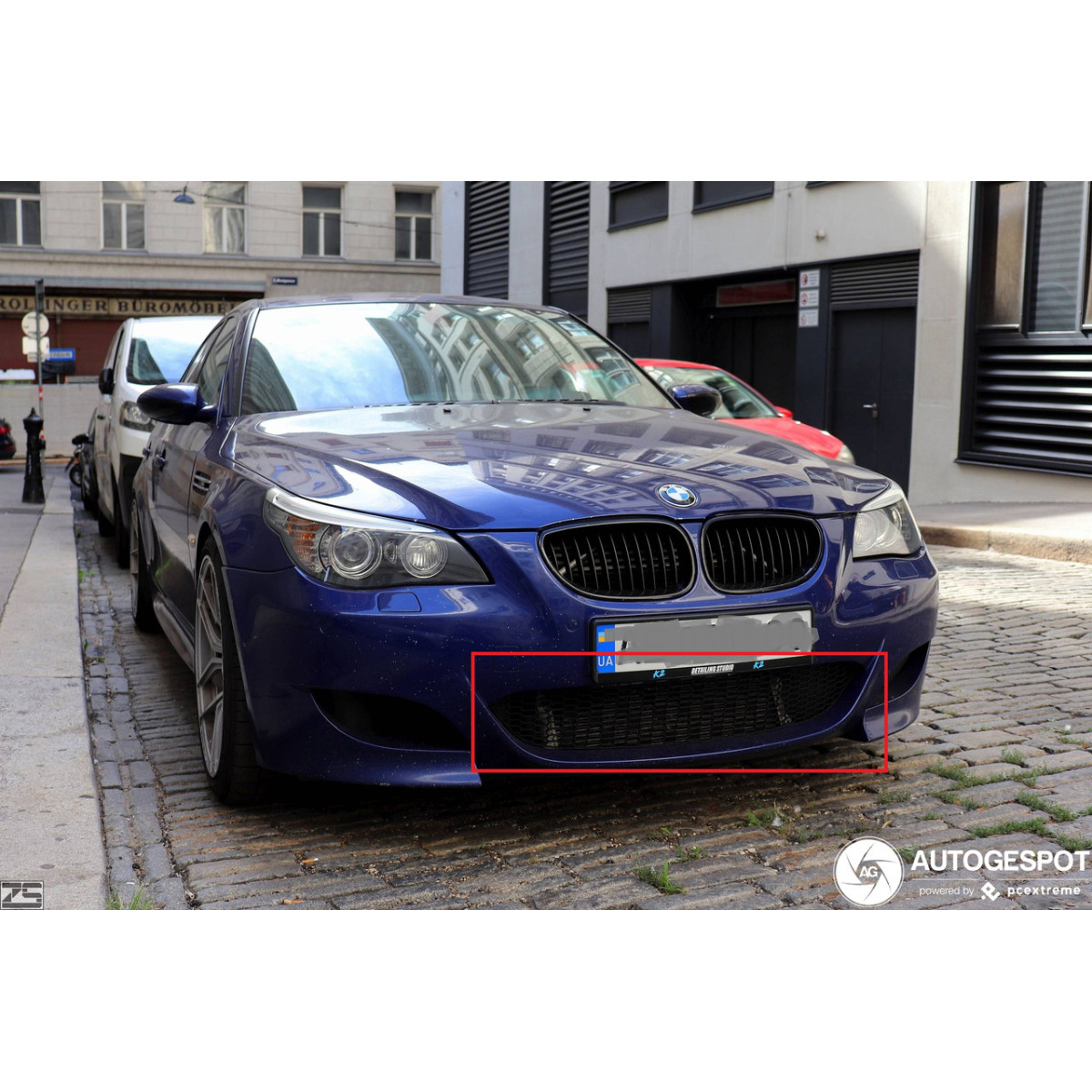 Решітка бампера БМВ 5 Е60, Е61 - BMW 5 E60, E61 - 2007-2010