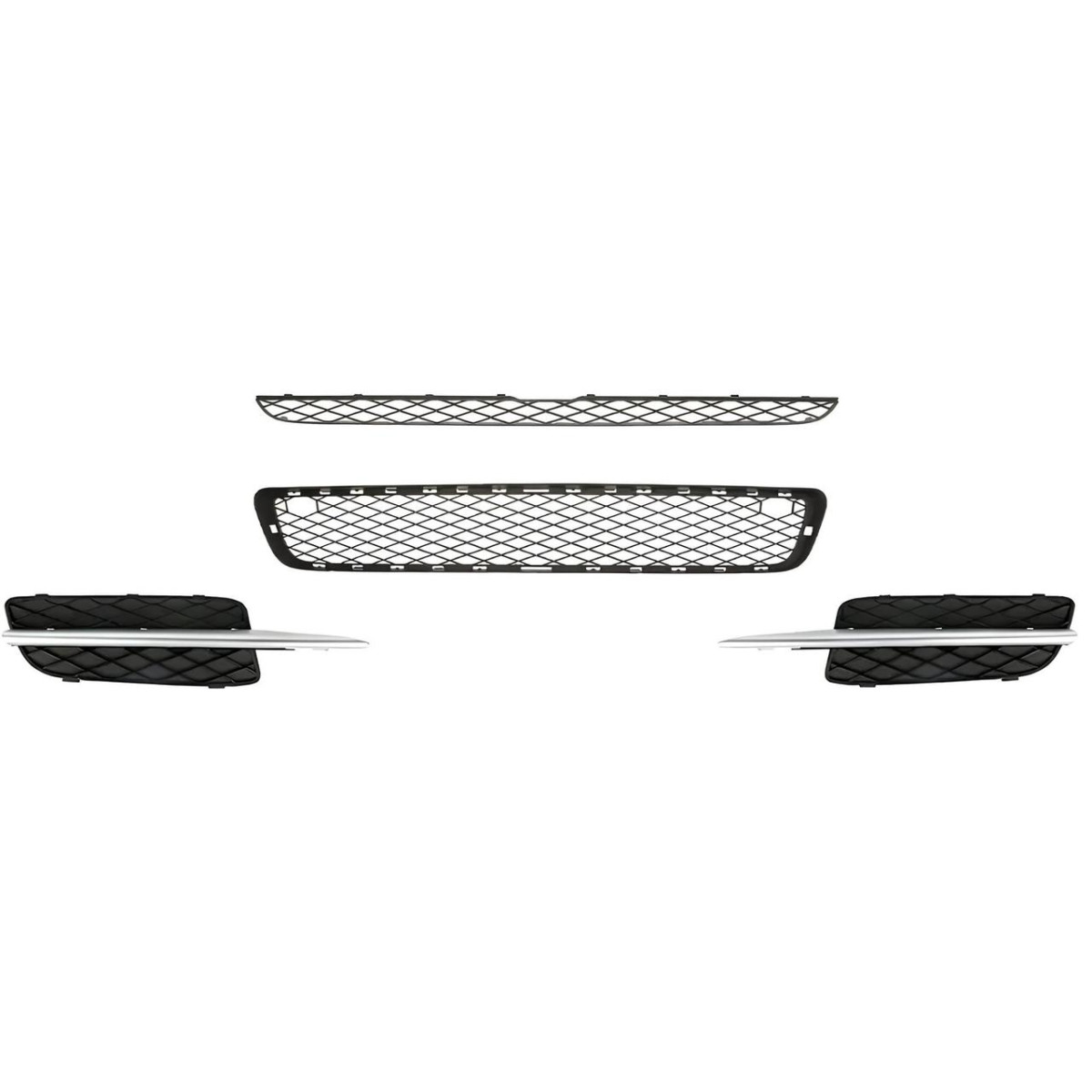 Решітка бампера БМВ Х5 Е70 - BMW X5 E70 2007-2010 (комплект)