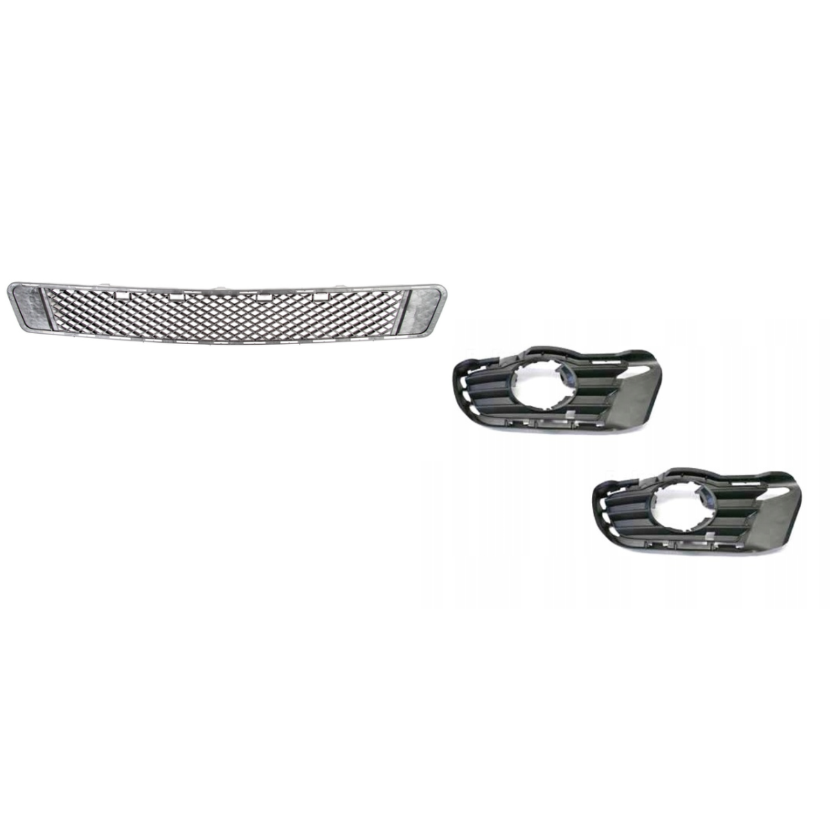 Решітка бампера (комплект) Мерседес 204 - Mercedes W204 - 2007-2011