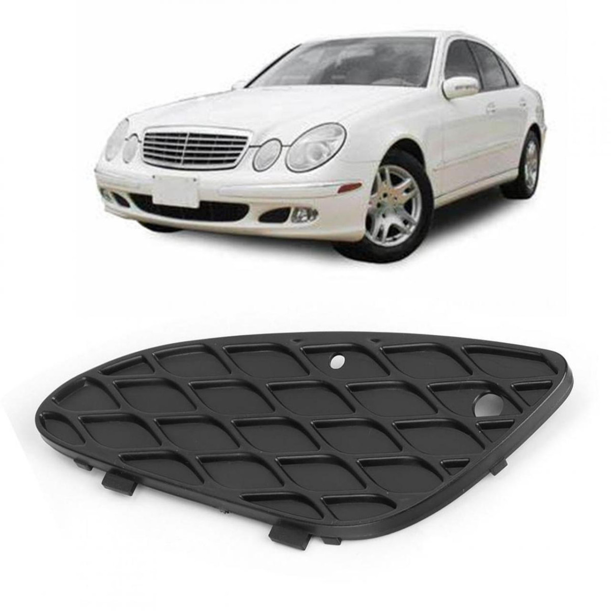 Решітка бампера (комплект) Мерседес 211 - Mercedes W211 - 2002-2006