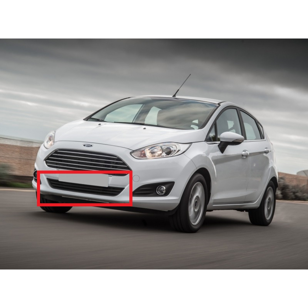 Решітка бампера Форд Фієста 6 - Ford Fiesta 6 2013-
