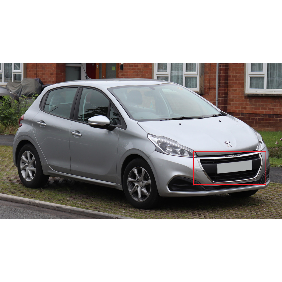 Решітка бампера Пежо 208 - Peugeot 208 - 2011-2013