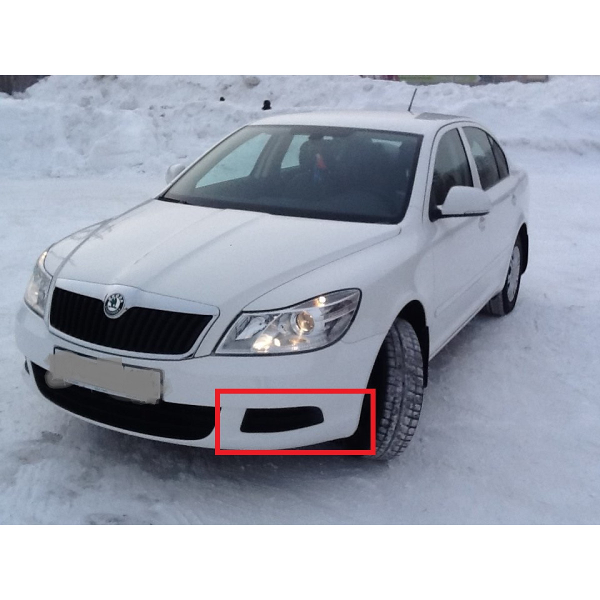 Решітка бампера Шкода Октавія А7 - Skoda Octavia A7 - 2012-2016 (комплект)