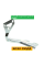 Петля (шарнір для кріплення) капота права Opel Astra H - Опель АстрА Н 2004-2014
