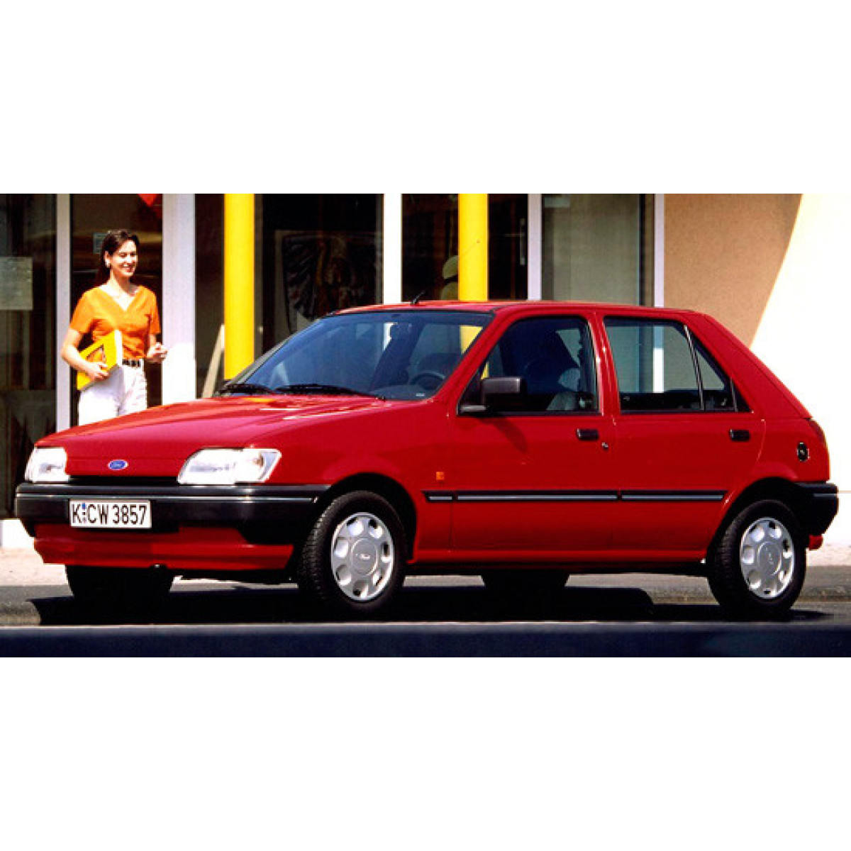 Задня пружина підвіски Форд Фієста 3 - Ford Fiesta 3 (1.1-1.8 D) 1986-1997