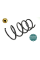 Передня пружина підвіски Мерседес 168 - Mercedes W168 (1.4-1.6) 1997-2004