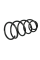 Передня пружина підвіски Мазда 3 -Mazda 3 (1.4-1.6) 2004-