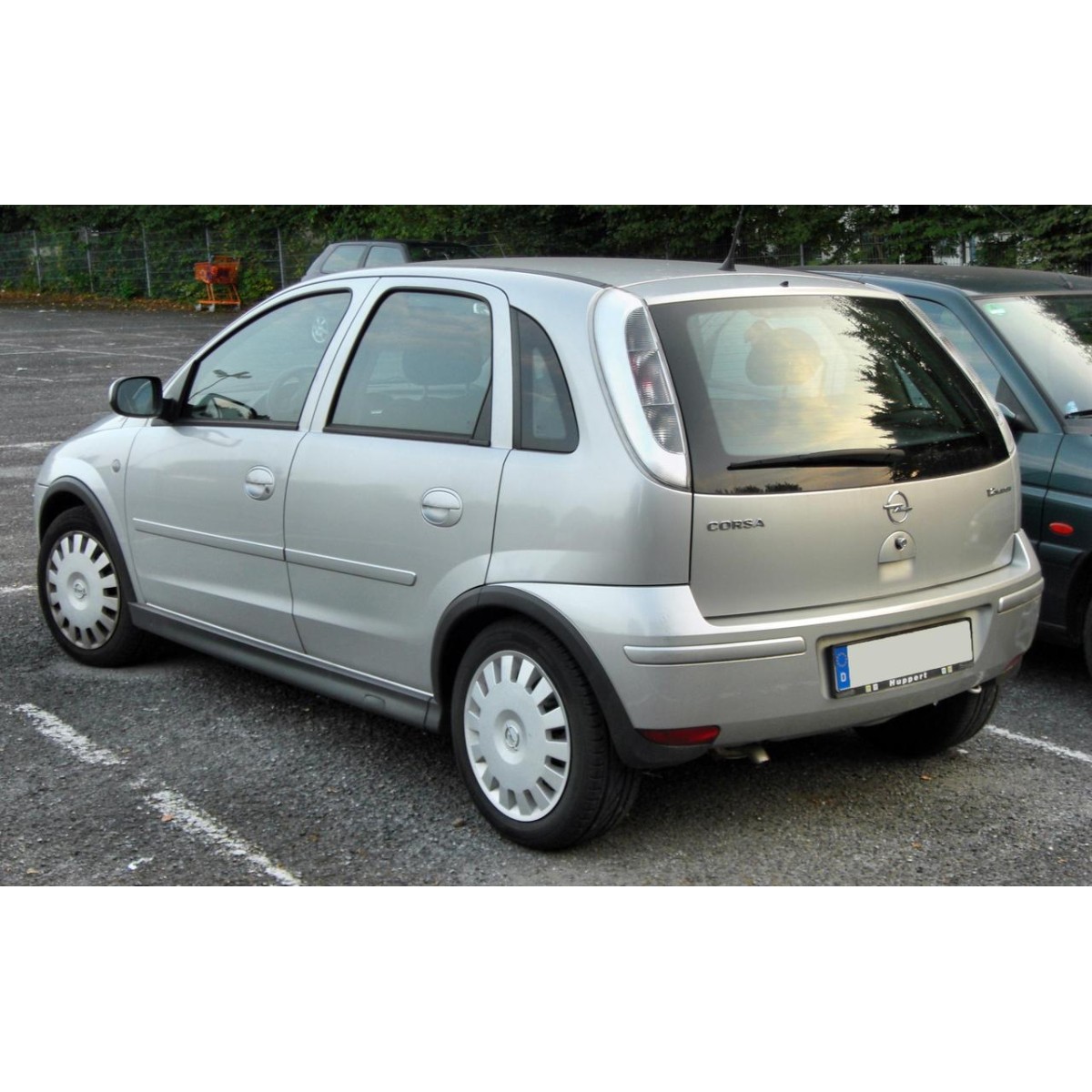 Задня пружина підвіски Опель Комбо, Корса З - Opel Combo, Corsa C (1.2-1.7 D) 2000-