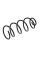 Передня пружина підвіски Пежо 307 - Peugeot 307 (1.4-1.4 D-1.6) 2000-