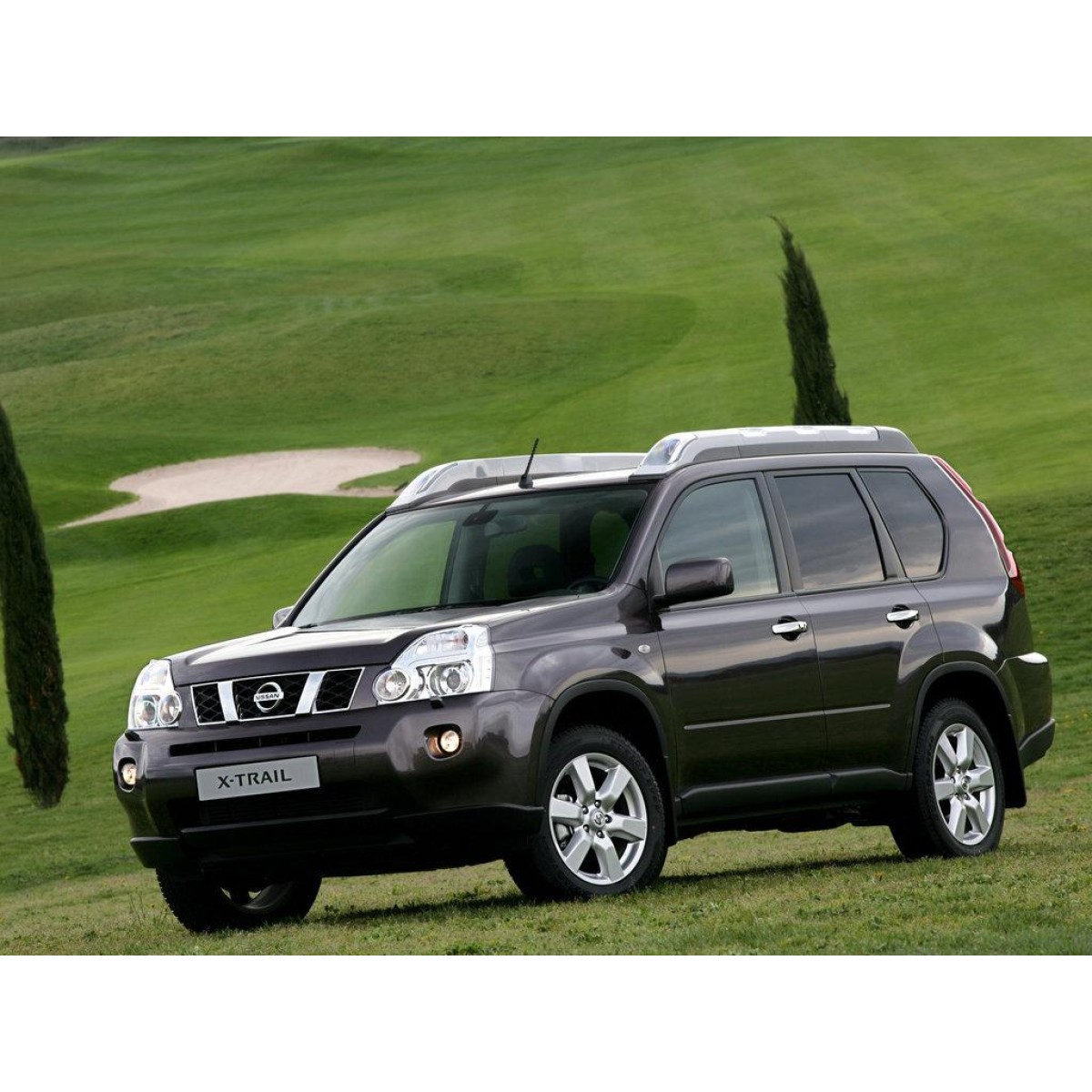 Ручка двері зовнішня передня ліва Ніссан Х-Траїл - Nissan X-Trail 2001-2007