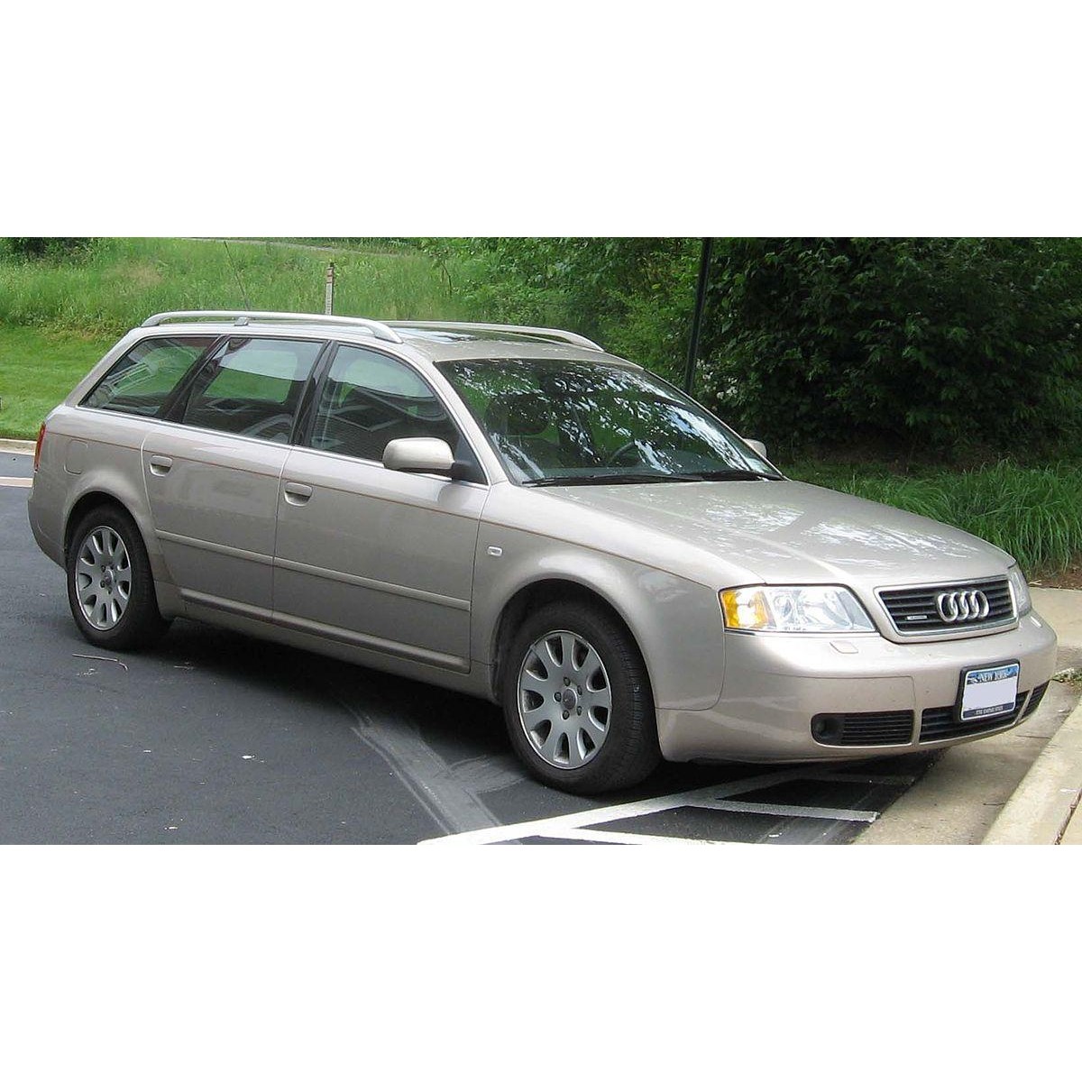 Трос ручного гальма (ручника) Ауді А6 С5 - Audi A6 C5 (1.8-4.2) 1997-2005