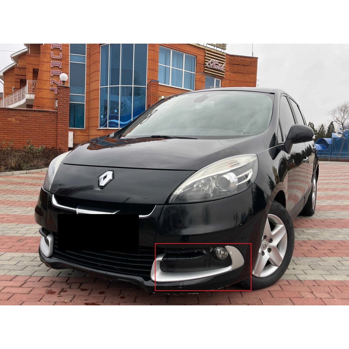 Решітка бампера (комплект) Рено Сценік - Renault Scenic - 2009-2013