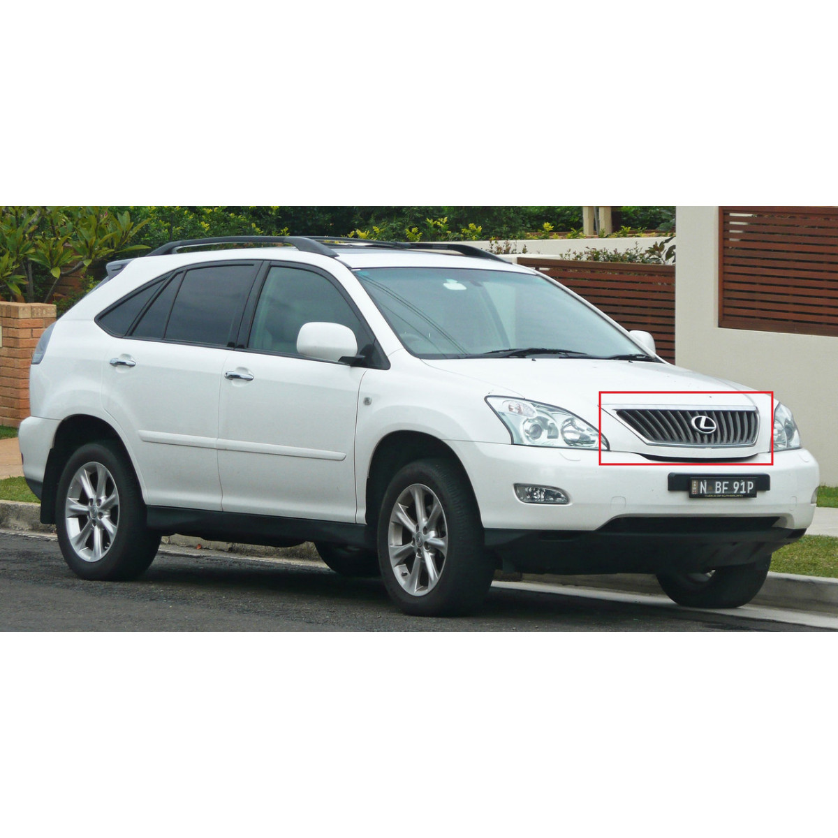 Решітка радіатора Лексус РХ350 - Lexus RX350 (XU30) 2003-2009