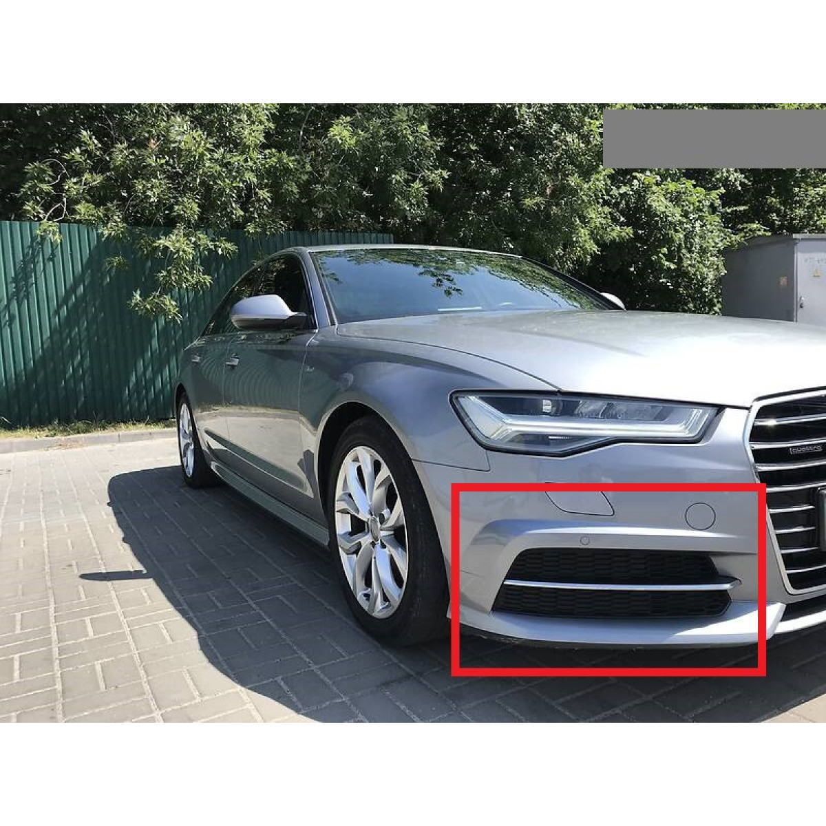 Решітка бампера (комплект) Ауді А6 С7 S-Line - Audi A6 C7 - 2014-2018 (рестайлінг)