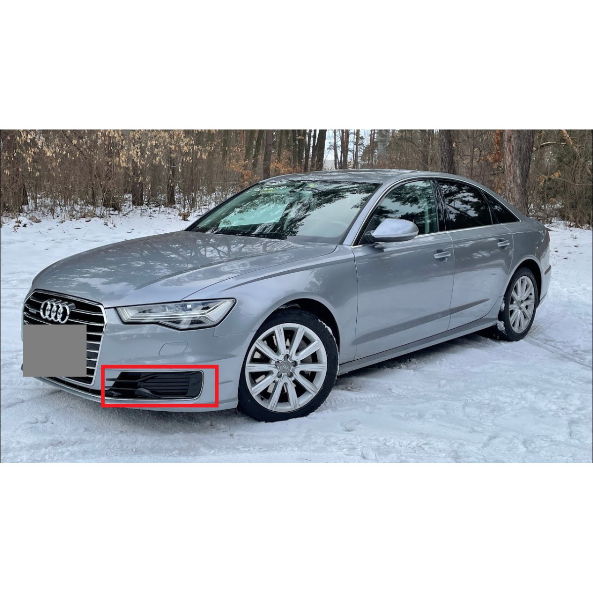 Решітка бампера (комплект) Ауді А6 С7 - Audi A6 C7 - 2014-2018 (рестайлінг)