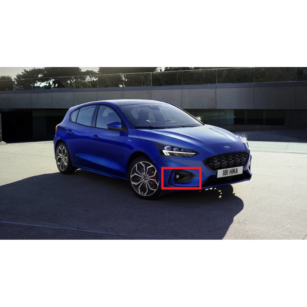 Решітка бампера (комплект) Форд Фокус - Ford Focus 2018-