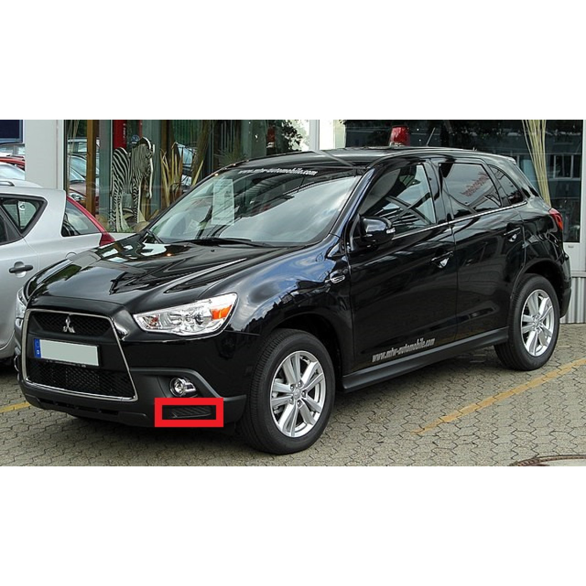 Решітка бампера (комплект) Мітсубісі АСХ - Mitsubishi ASX (GA) 2010-