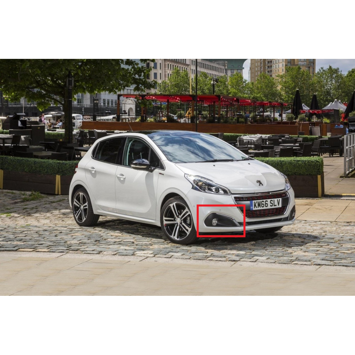 Решітка бампера (комплект) Пежо 208 - Peugeot 208 2012-2019