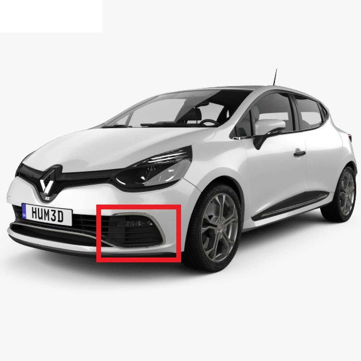 Решітка бампера (комплект) Рено Кліо 4 - Renault Clio 4 -2012-2019