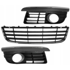 Решітка бампера Фольксваген Гольф 5, Джетта 3 - Volkswagen Golf 5, Jetta 3 - 2005-2010 (комплект)