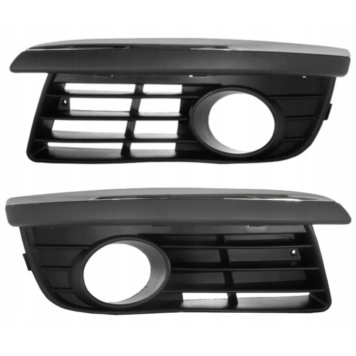 Решітка бампера Фольксваген Гольф 5, Джетта 3 - Volkswagen Golf 5, Jetta 3 - 2005-2010 (комплект)