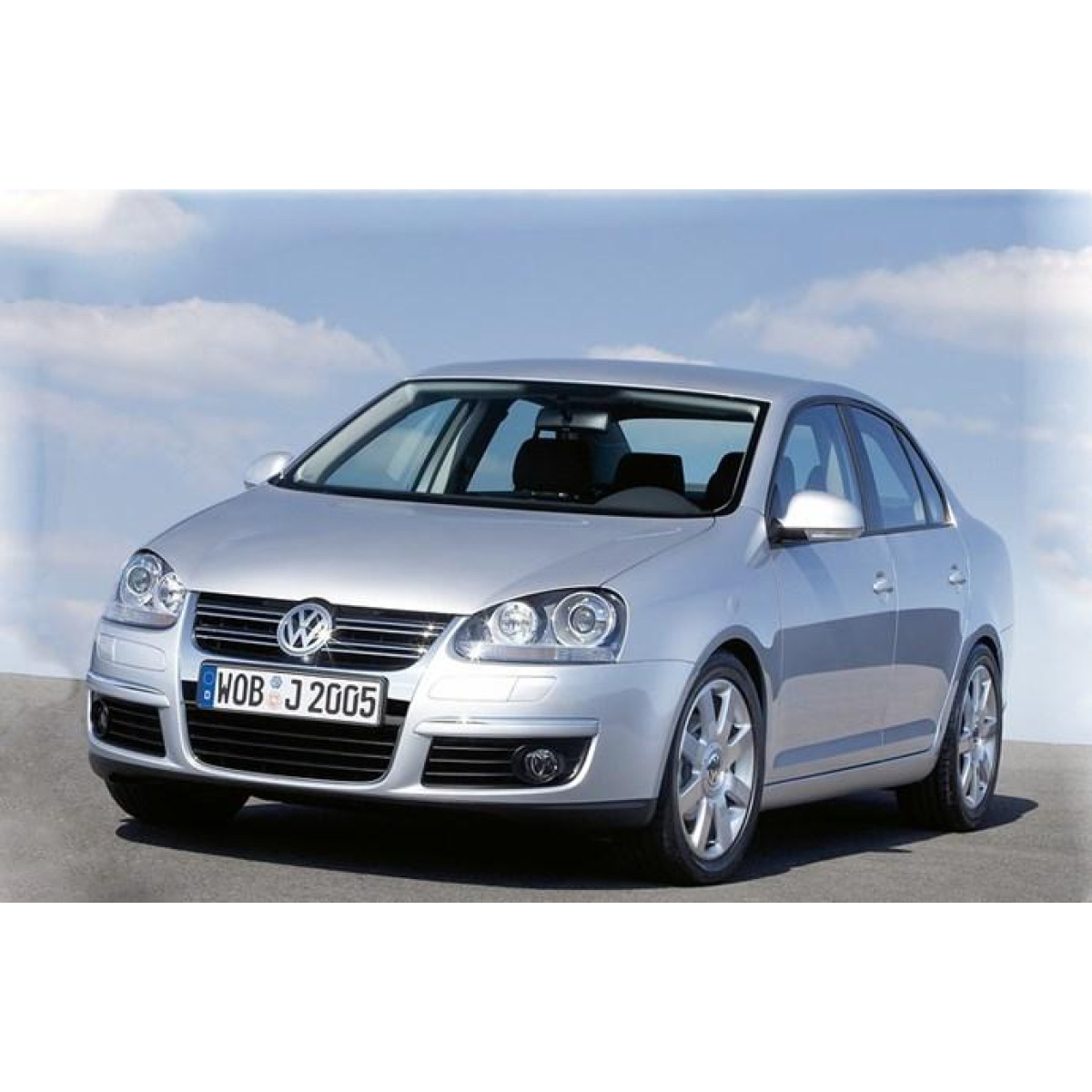 Решітка бампера Фольксваген Гольф 5, Джетта 3 - Volkswagen Golf 5, Jetta 3 - 2005-2010 (комплект)