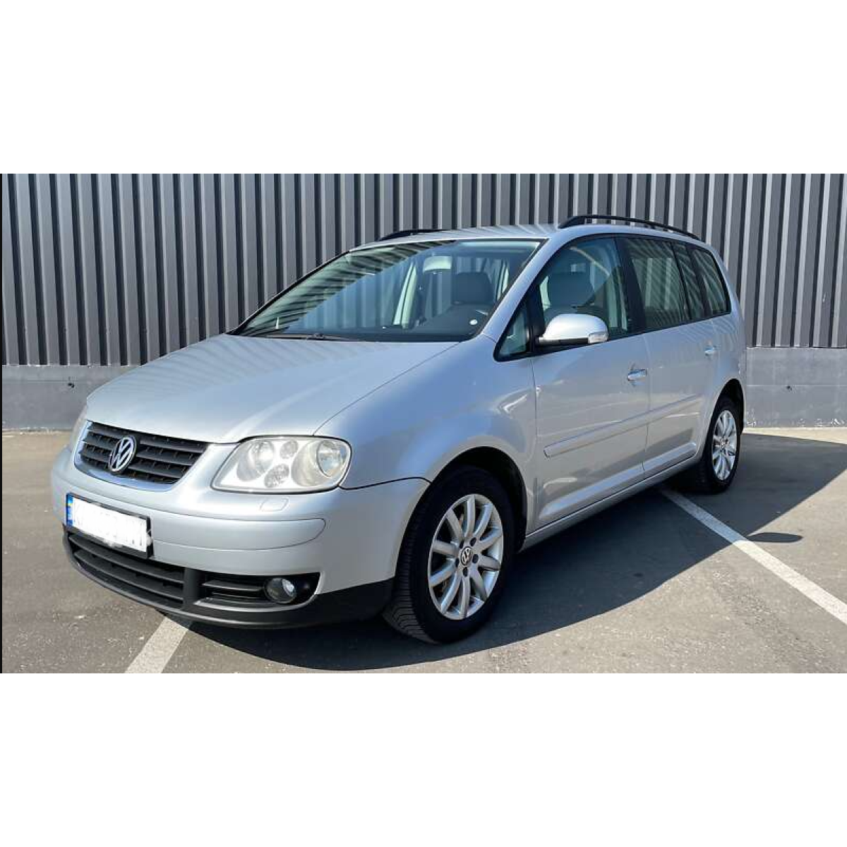 Решітка бампера Фольксваген Туран — Volkswagen Touran 2003-2006 (комплект)