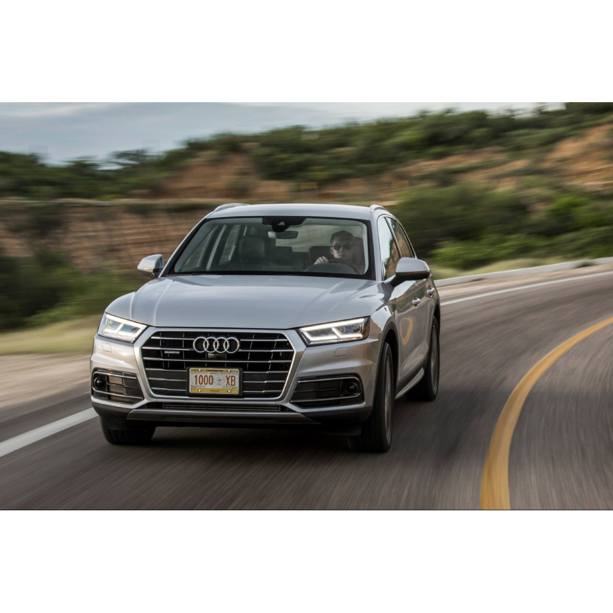 Решітка радіатора Ауди Кью5 - Audi Q5 (FY) 2017-2021