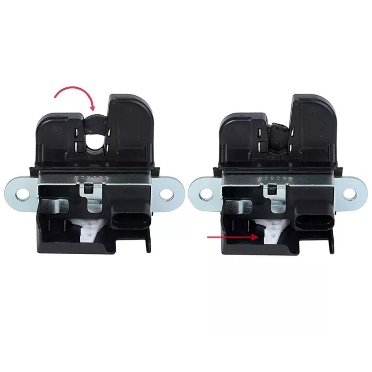Замок кришки багажника, ляди Volkswagen Passat B6 - Фольксваген Пасат Б6 2005-2011