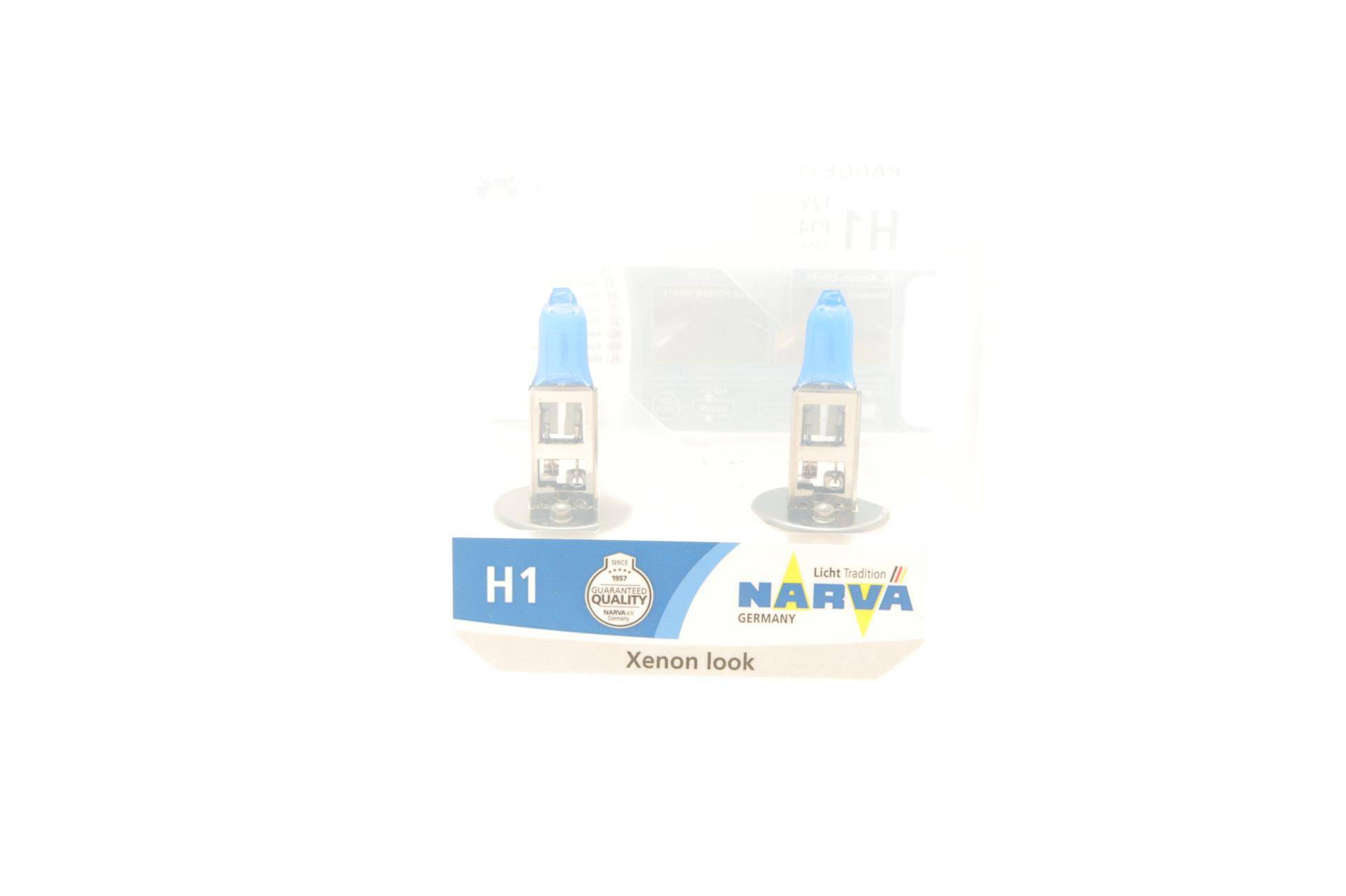 Автолампа H1 12V 55W P14.5s Range Power White (4500k) (к-кт 2шт.)