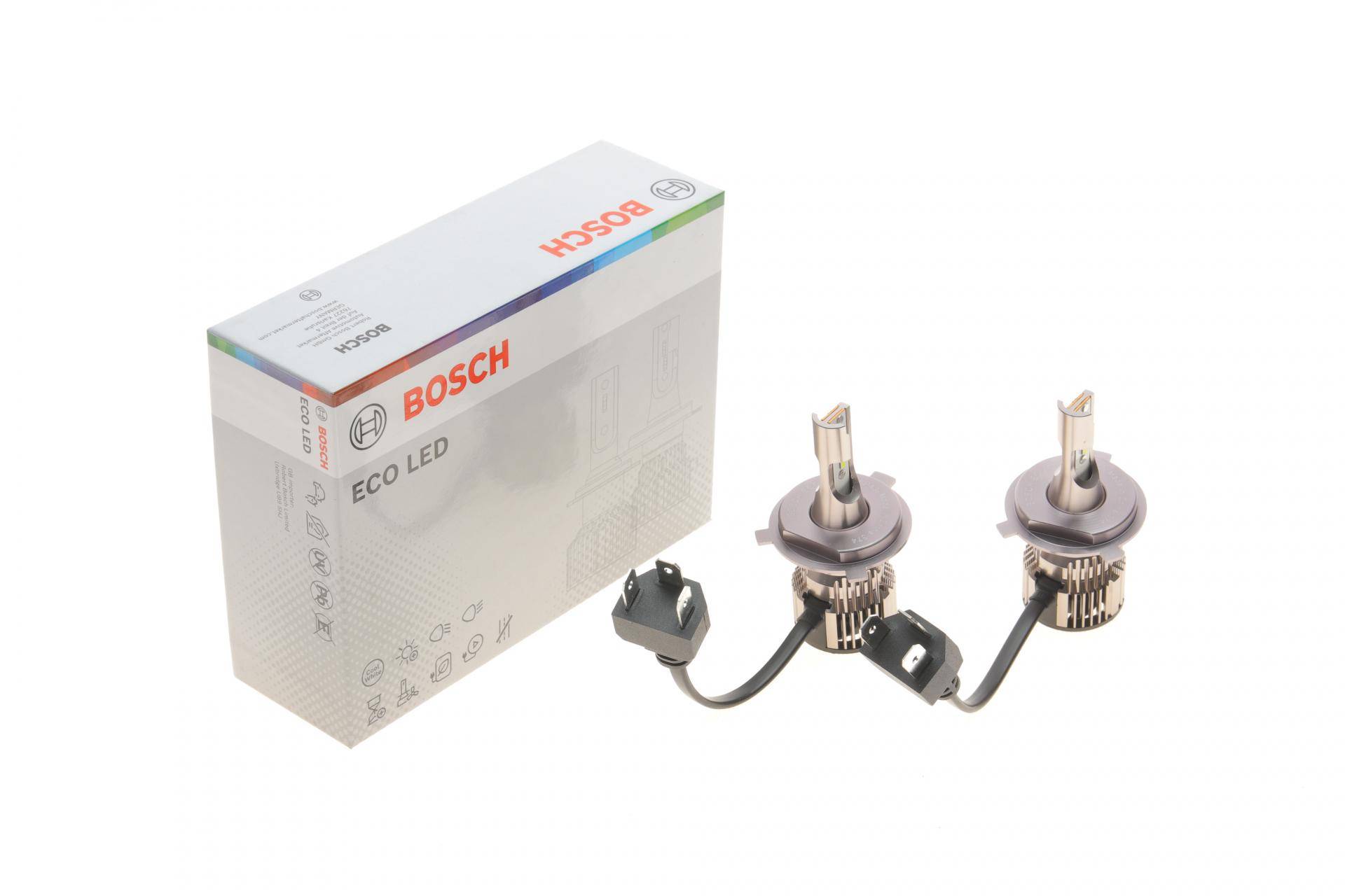 (К-кт 2 шт.) Автолампа H4 12V 24W P43t Eco LED Twin (6000К)