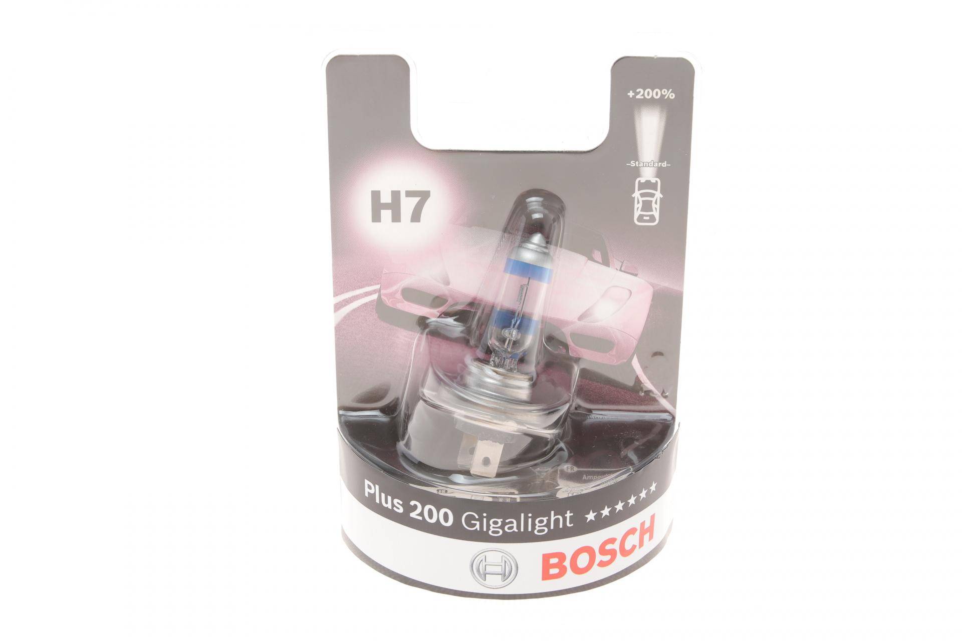 Автолампа H7 12V 55W PX26d Plus 200 Gigalight (BL/1 шт.)