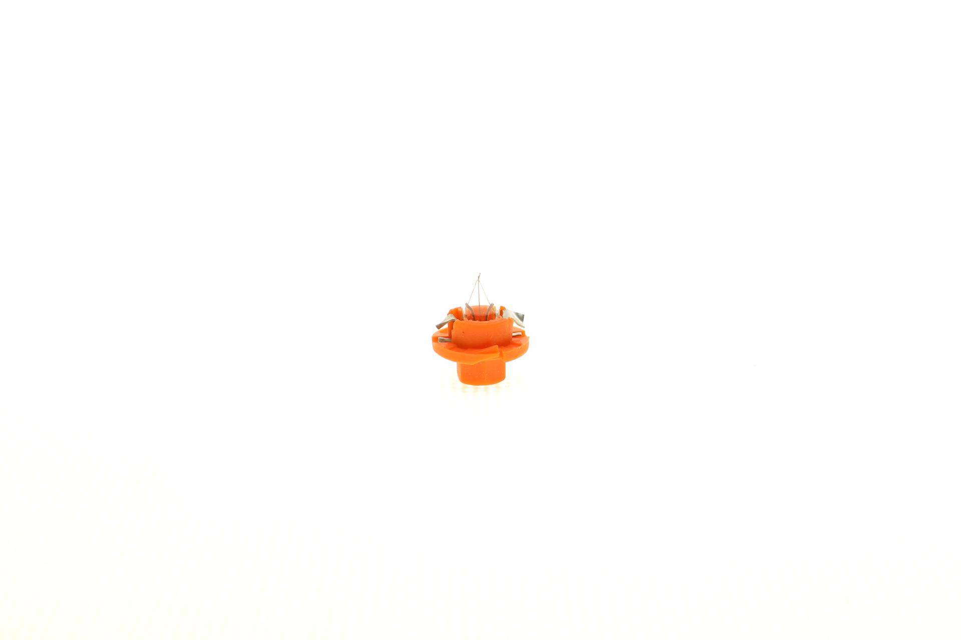 Автолампа 12V 1.1W BX8.4d (оранжева) (в щиток приладів)