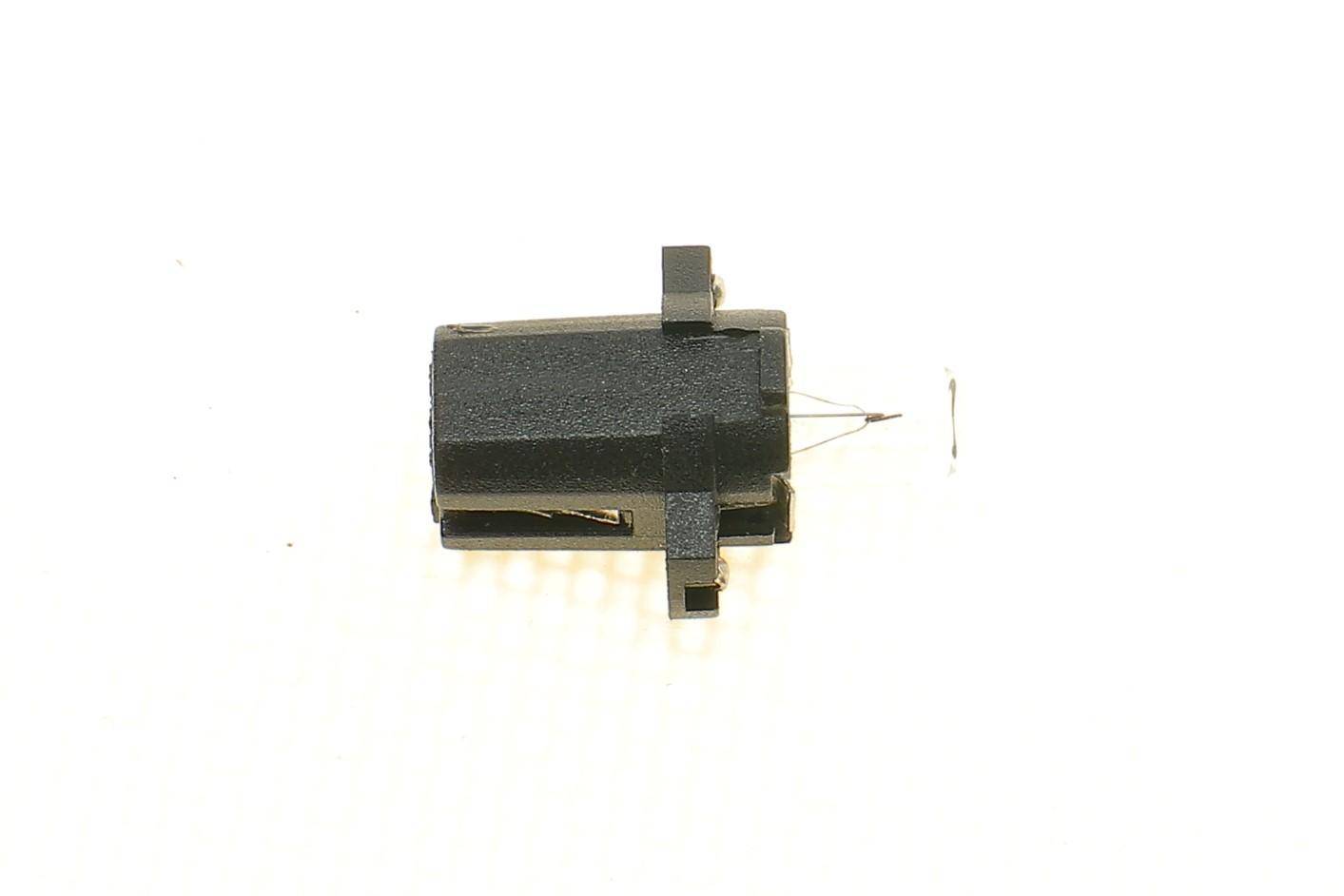 Автолампа 12V 1.2W B8.3d (BAX10s) Black (в щиток приладів)