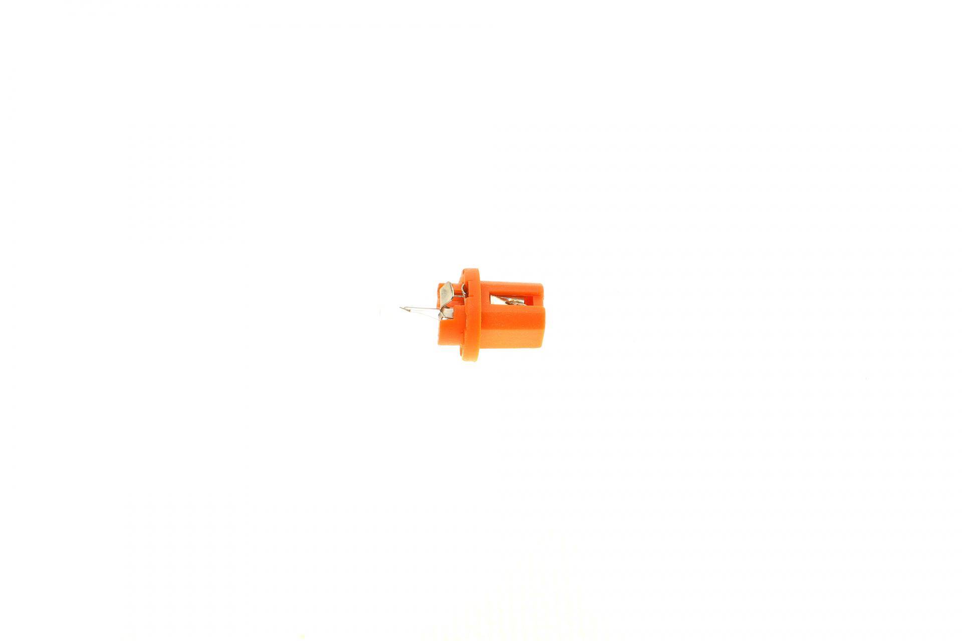 Автолампа 12V 1W BX8.5d (оранжева) (в щиток приладів)