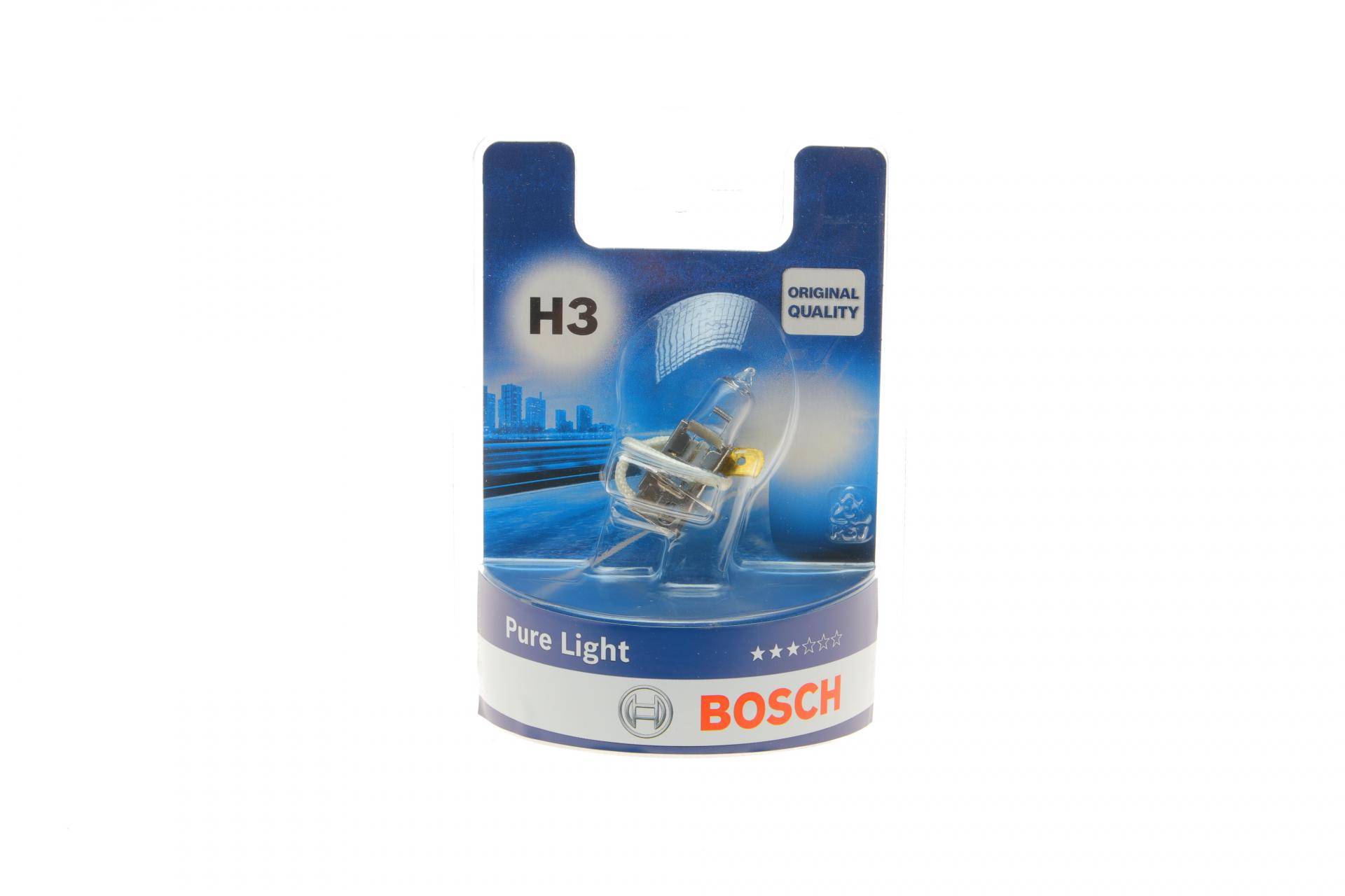 Автолампа H3 12V 55W PK22s Pure Light (BL)