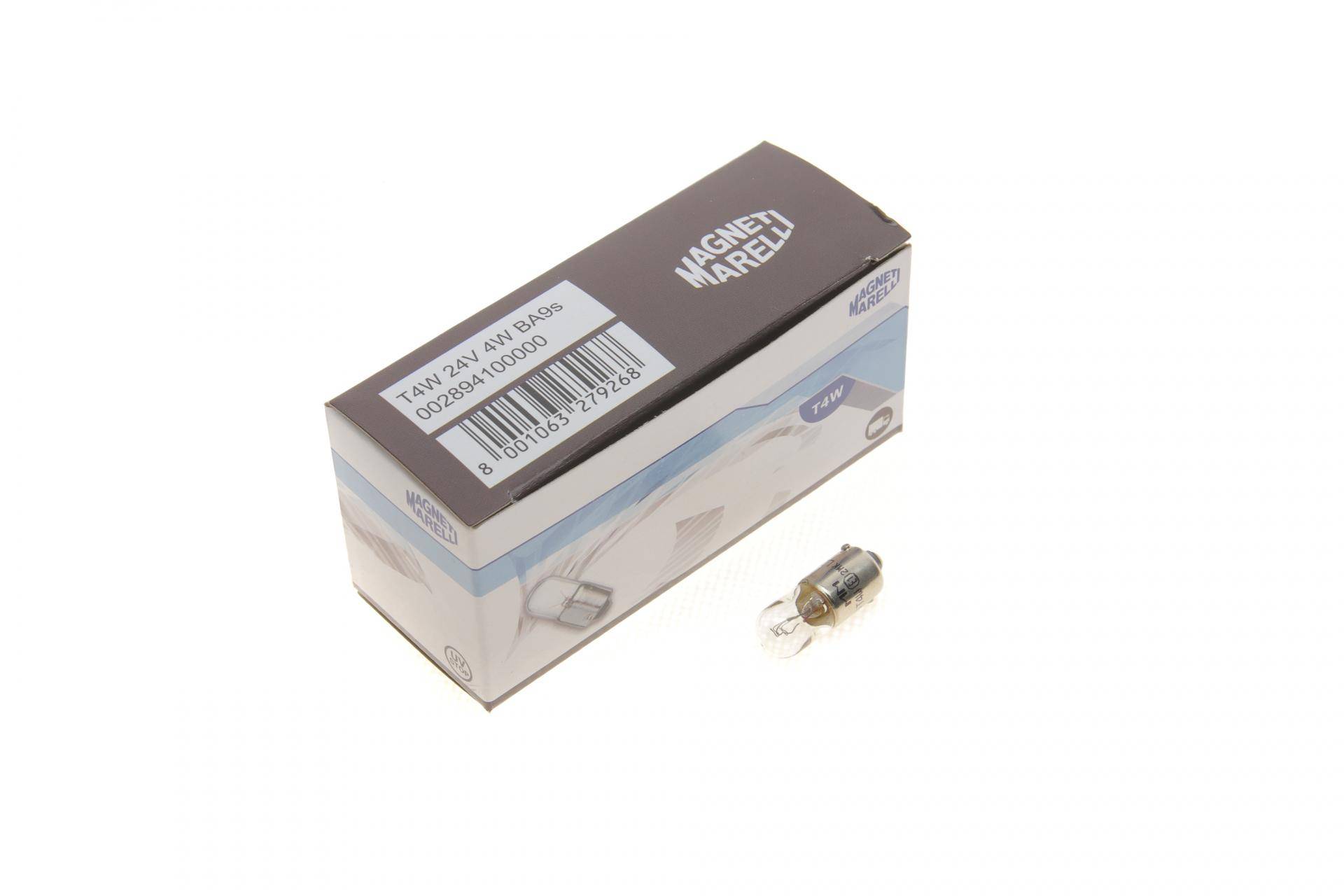 Автолампа T4W 24V 4W BA9s Standard 24V (T4W 24V)
