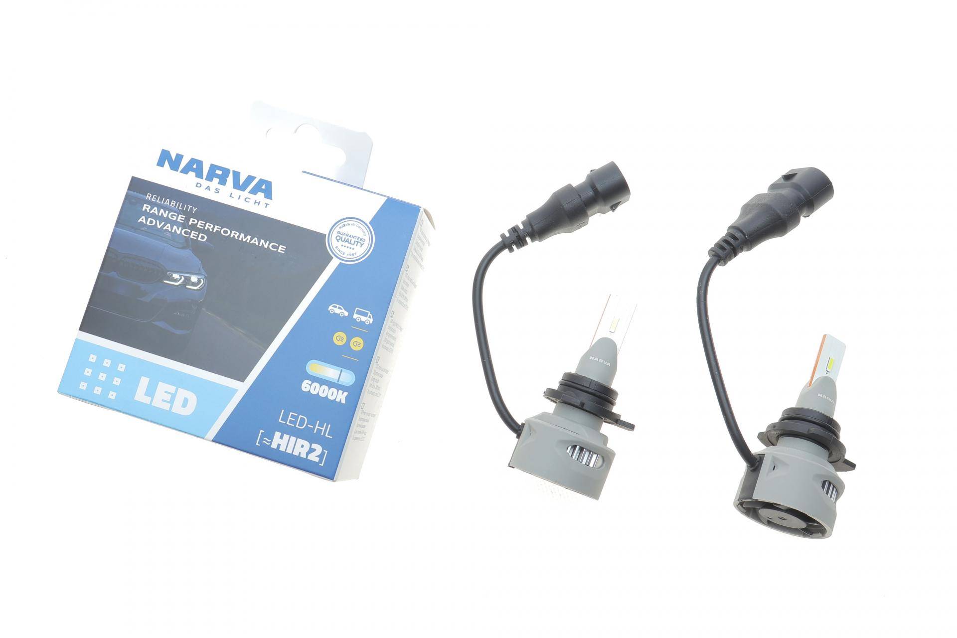 Автолампа HIR2 12/24V 19W PX22d Performance Advance LED 6000K 1700lm (к-кт 2шт)
