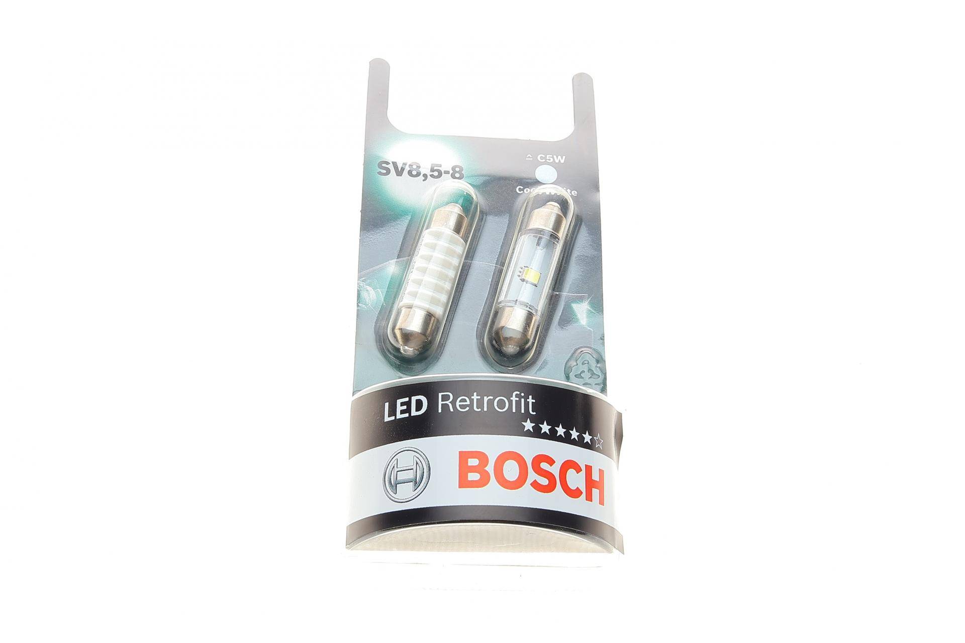 Автолампа C5W 12V 1W S8.5d LED Retrofit BL (палець) К-кт 2 шт. знято з постачання