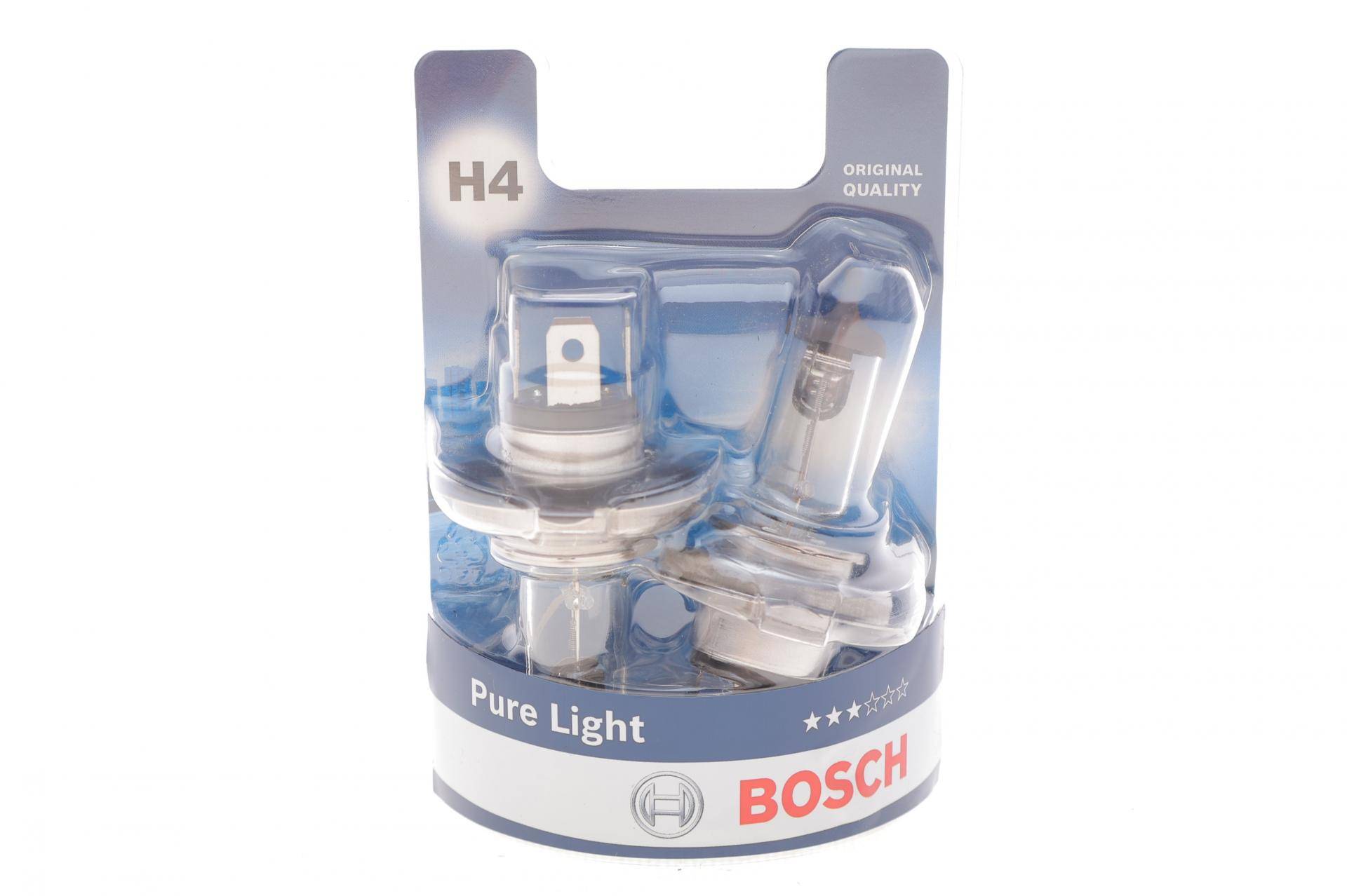(к-кт 2шт) Автолампа H4 12V 60/55W P43t Pure Light DBL