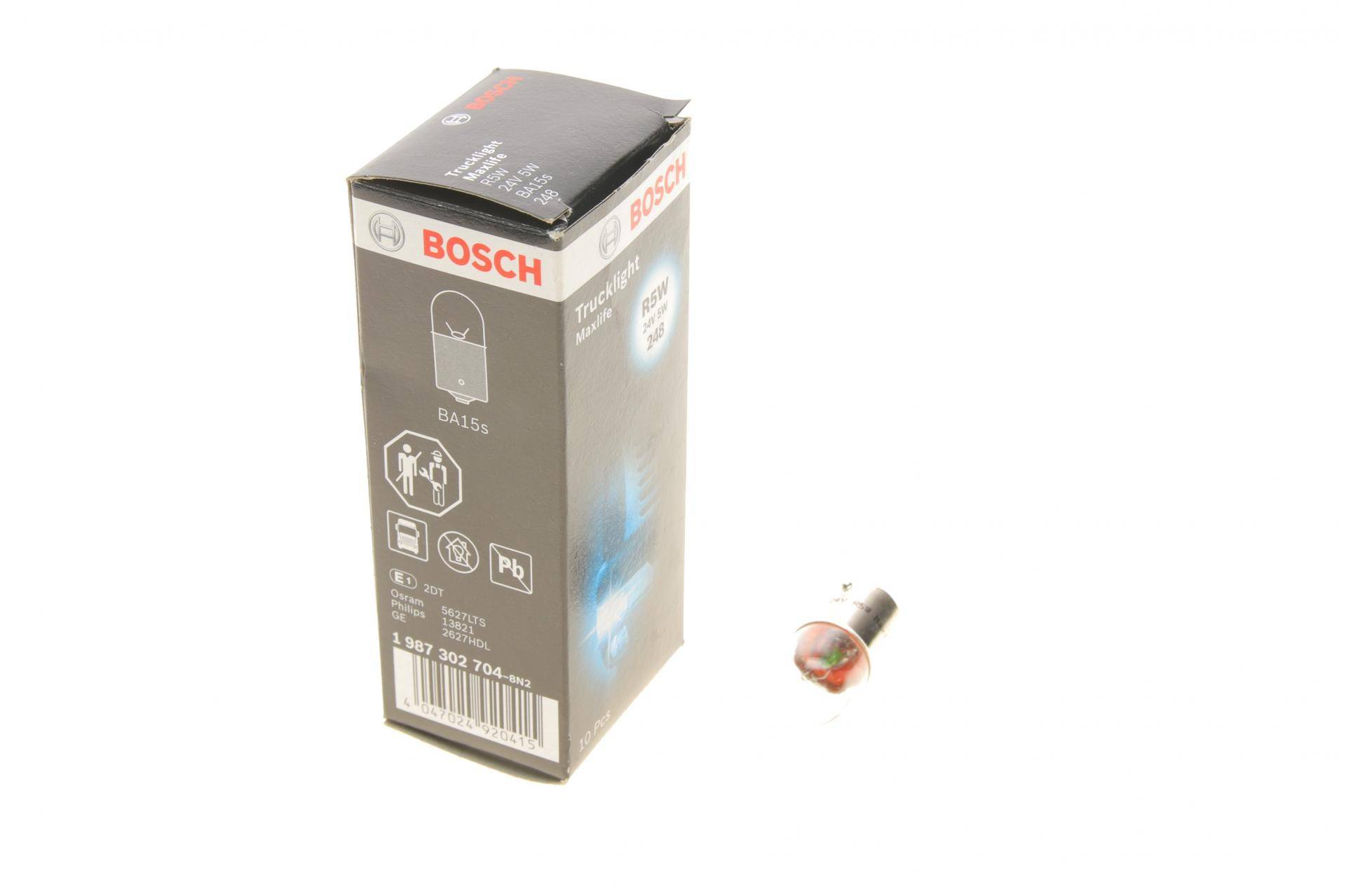 Автолампа R5W 24V 5W BA15s Trucklight Maxlife