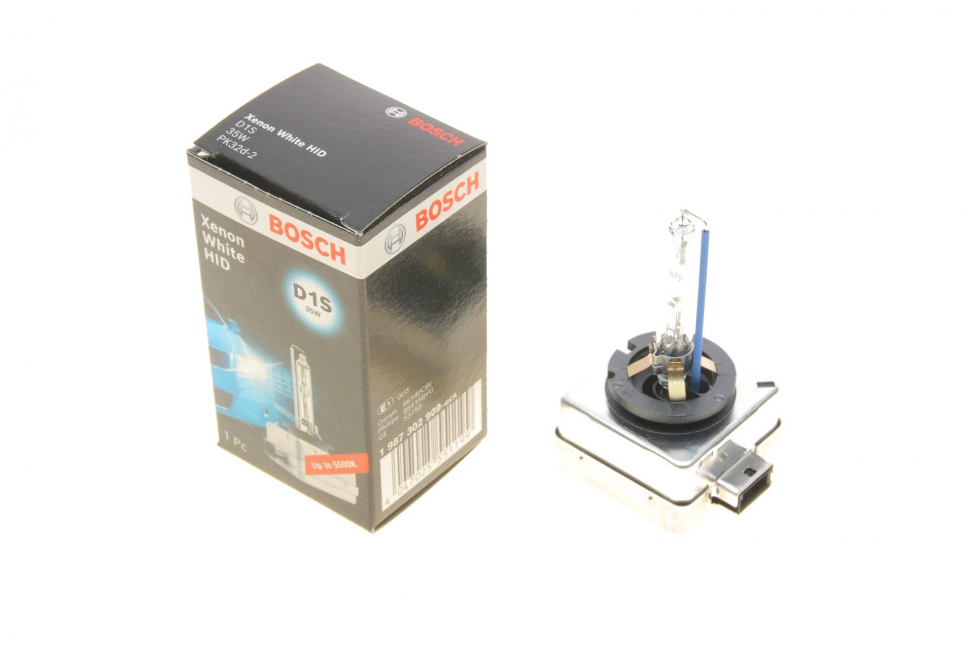 Автолампа D1S 85V 35W PK32d-2 Xenon White HID 5500K