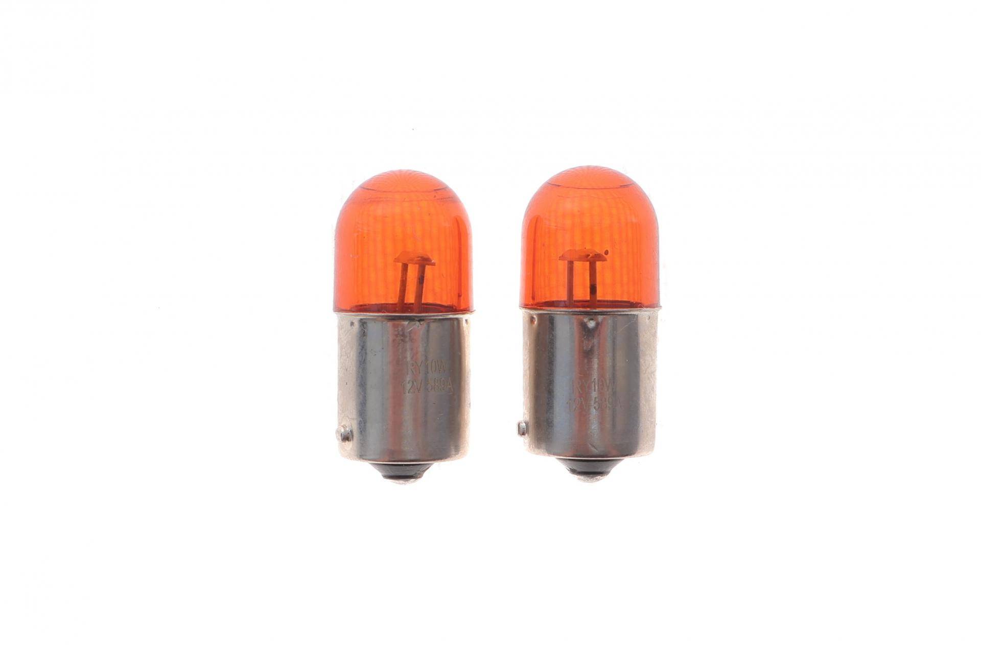 Автолампа RY10W 12V 10W BAU15s Filament LED (2000K/75 lm/3x Long Life) Amber (2шт.)